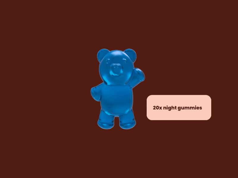 Night Gummies - STORE IN FREEZER