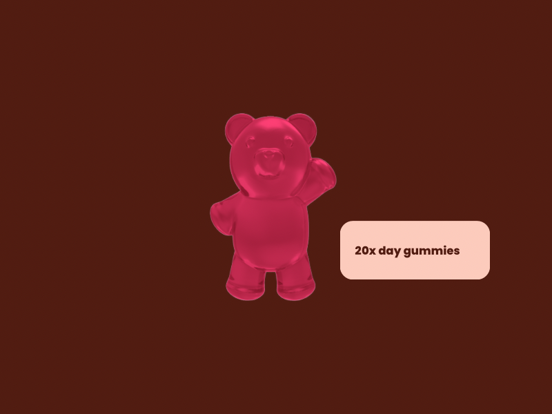 Day Gummies - STORE IN FREEZER